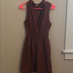 Burnt Orange dress short